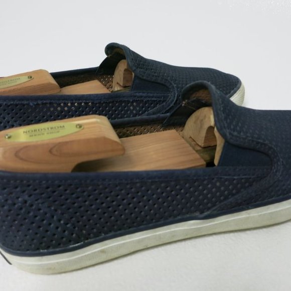 Sperry Top-Sider Perforated Leather Boat Deck Shoes sz 10 - Picture 4 of 7